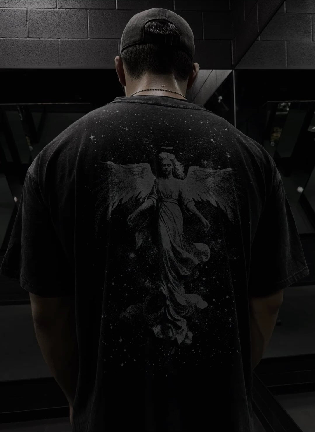 GUARDIAN ANGEL OVERSIZED GRAPHIC TEE