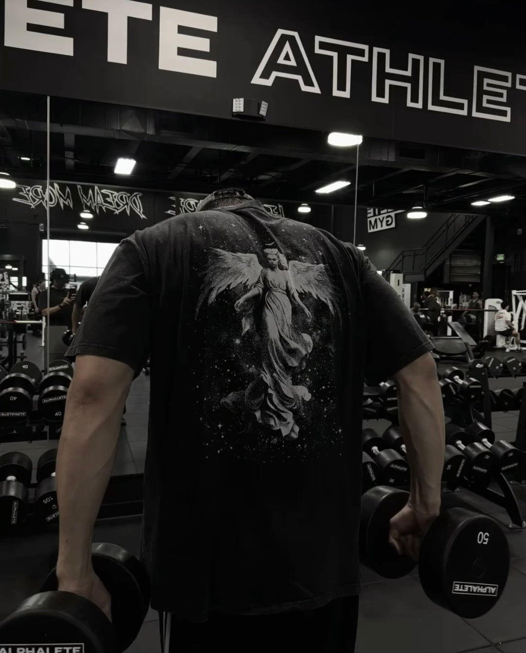 GUARDIAN ANGEL OVERSIZED GRAPHIC TEE