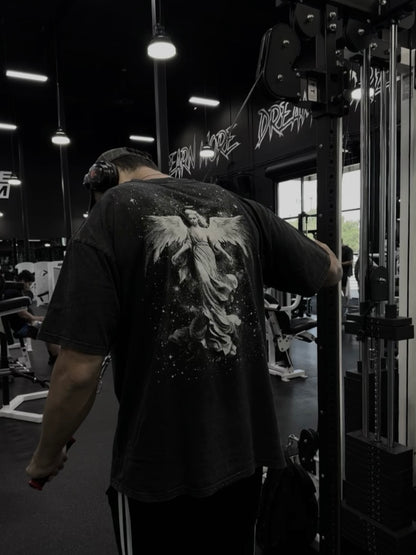 GUARDIAN ANGEL OVERSIZED GRAPHIC TEE